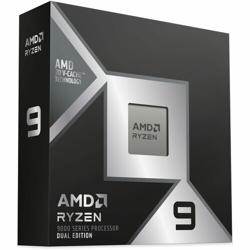 AMD Ryzen 9 9000 9950X3D2 Hexadeca-core (16 Core) 4.30 GHz Processor - Box - 192 MB L3 Cache - 16 MB L2 Cache - 1.25 MB L1