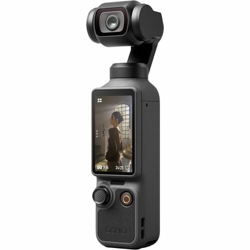 DJI Osmo Pocket 4 Digital Camcorder - 5.1 cm (2") OLED Touchscreen - 1" CMOS - 4K, Full HD, 3K - 16:9 - 37 Megapixel Image