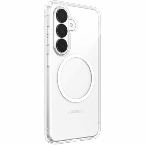 Belkin SheerForce Case for Samsung Galaxy S26 Smartphone - Grippy Side Grooves, Grooved Edges - Clear - Drop Resistant, Ye
