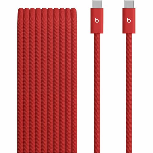 Beats by Dr. Dre 3 m (118.11") USB-C Data Transfer Cable - Red
