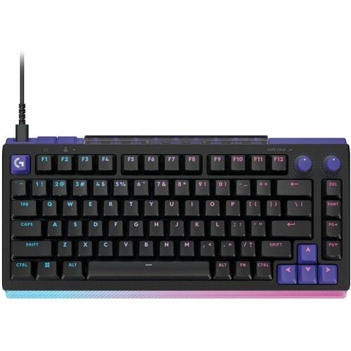 Tastiera gaming Logitech G G512 X 75 - Cavo Connettività - USB Interfaccia - RGB LED - Italiano - Nero - Tattile Keyswitch