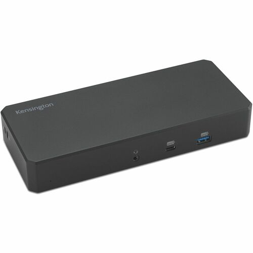 Kensington SD4843P USB 3.2 (Gen. 2) Typ C Docking Station für Notebook, Monitor, Smartphone - Ladefunktion - 135 W - Schwa