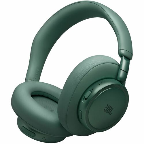 JBL Live 780NC Wired/Wireless Over-the-head, Over-the-ear Stereo Headset - Green - Binaural - Circumaural - Bluetooth - 32