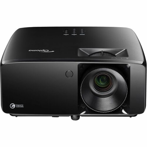 Optoma DuraCore HZ41HDR 3D DLP Projector - 16:9 - Black - High Dynamic Range (HDR) - Front - 2160p - 30000 Hour Normal Mod