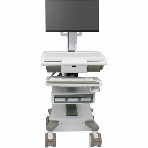 Ergotron Mosaic Display Cart - 1-Tiers - TAA Compliant - 3 Drawer - 19.50 kg Load Capacity - 4 Casters - 61 cm (24") Scree