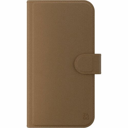 ZAGG Carrying Case (Folio) Apple iPhone 15, iPhone 14, iPhone 13 Smartphone - Brown - Drop Resistant, Bump Resistant, Fing