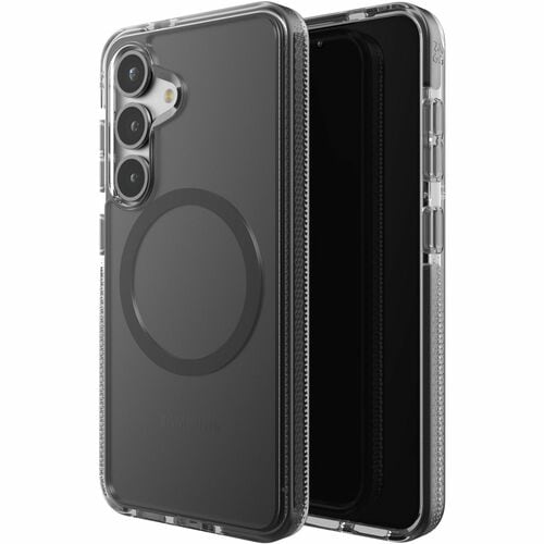 ZAGG Santa Cruz Snap Case for Samsung Galaxy S25 Smartphone - Textured Edge - Midnight - Drop Resistant, Anti-slip, Anti-s