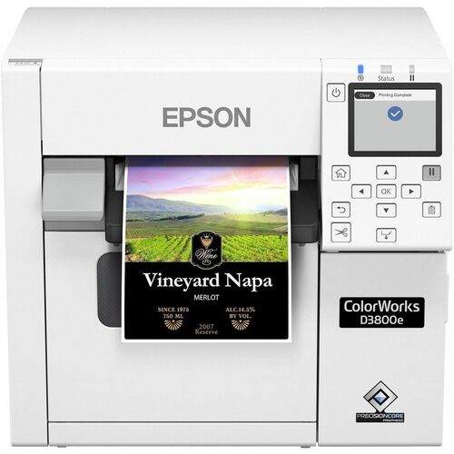 Imprimante jet d'encre Epson ColorWorks CW-D3800e - Impression d'étiquette - Couleur - Bureau - 600 x 1200 dpi - 100 mm/s 