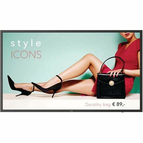 Philips - Display 55" per Digital Signage H-Line, Full HD, Operatività 24/7, 1920x1080, 16:9, 8ms, 2500 cd/m², 1080p, USB 