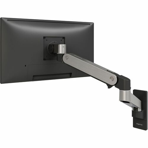 Ergotron 安装臂 用于 显示器, 液晶显示器 - 抛光铝 - 可调节高度 - 1 显示器支持 - 86.4 cm (34") 支持屏幕 - 9.98 kg 承载量 - 100 x 100, 75 x 75 - VESA 安装兼容 - 铝