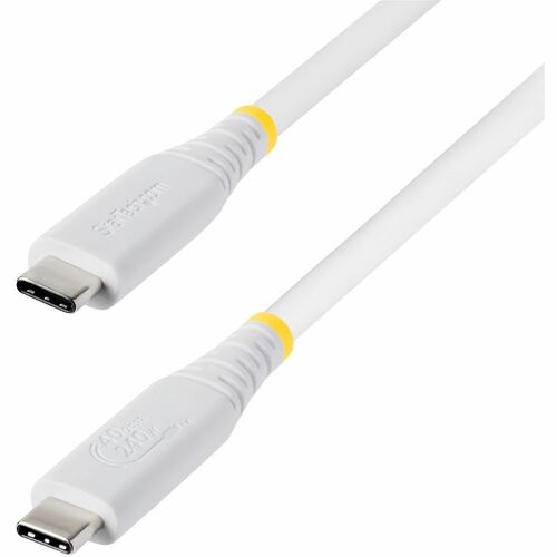 StarTech.com 50 cm USB4 A/V/Power/Data Transfer Cable - 1 - Cable for Display, Workstation, Dock, MacBook, Wall Charger - 