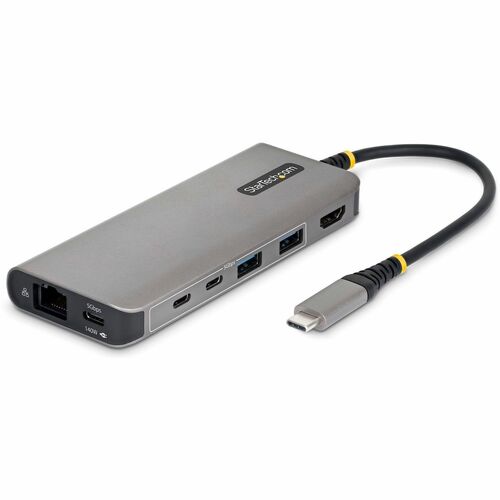 StarTech.com 7 Port(s) USB 3.2 (Gen 1) Type C Docking Station for Notebook, Workstation, Mobile Workstation, MacBook - Cha
