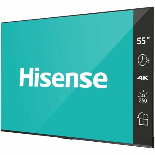 Hisense 55DP30FE 4K UHD Digital Signage Display - 16/7 Operation - 55" LCD - Advanced Super Dimension Switch ( ADS ) - 16 