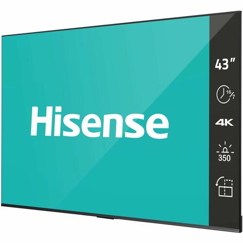 Hisense 43DP30FE 4K UHD Digital Signage Display - 16/7 Operation - 43" LCD - Advanced Super Dimension Switch ( ADS ) - 16 