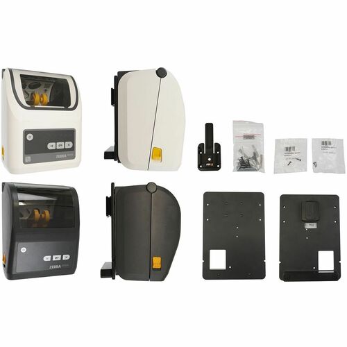Brodit Wall Mount for Direct Thermal Printer - Black - Acetal Plastic, Acrylonitrile Butadiene Styrene (ABS)