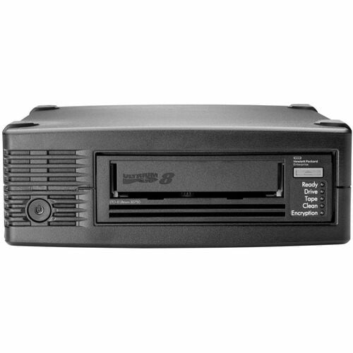 HPE LTO-8 Tape Drive30 TB (Compressed) - 6Gb/s SAS - 13.34 cm (5.25") Width - 1/2H Height - External - 300 MB/s Native - L