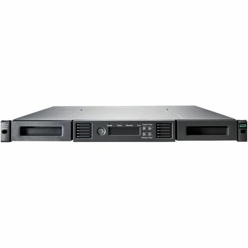 HPE Storage Tape Autoloader8 x Cartridge Slot - LTO-9 - 1U - Rack-mountable - 1 Year Warranty - 45 TB (Compressed)300 MB/s