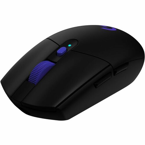 Logitech G G304 X 游戏鼠标 - 无线电频率 - C型 USB - 黑 - PC, Mac - 有线/无线 - 2.40 GHz - 可充电 - 25600 dpi
