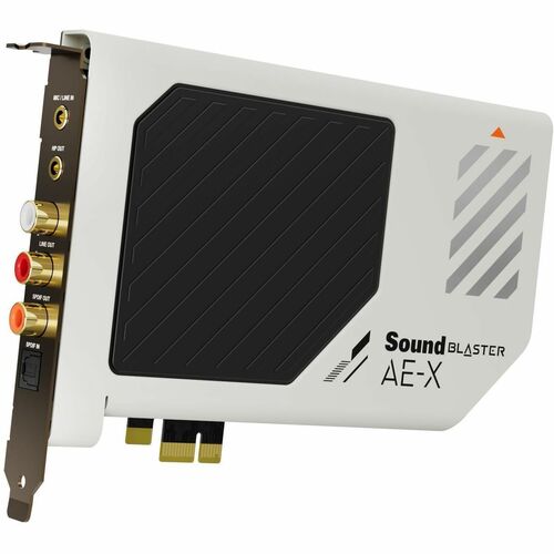 Sound Blaster Sound Board - 4 Byte 384 kHz Maximum Playback Sampling Rate - USB - 1 x Number of Microphone Ports - 1 x Num