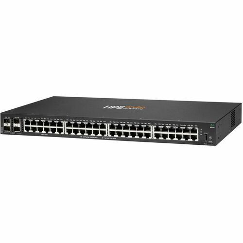 Aruba CX 6000 48 Ports Manageable Ethernet Switch - Gigabit Ethernet - 10/100/1000Base-T - 2 Layer Supported - 4 SFP Slots