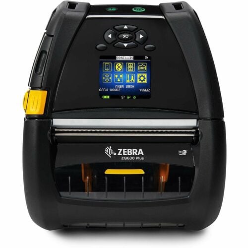 DT Printer ZQ630 Plus English Thai Vietnamese fonts Wi-Fi 6 Dual 802.11AX / BT5.3 Linered platen 0.75in core Group B Belt 