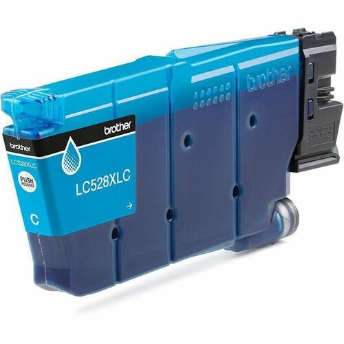 Brother LC528XLC Original Ultra High Yield Inkjet Ink Cartridge - Single Pack - Cyan Pack - 10,000 pages