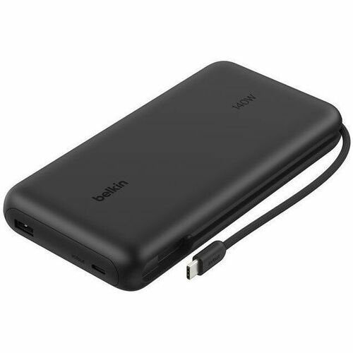 Belkin UltraCharge Pro Power Bank - Black - For Notebook, Tablet PC, Smartphone, MacBook Pro, iPad Air, iPad Pro, iPhone -