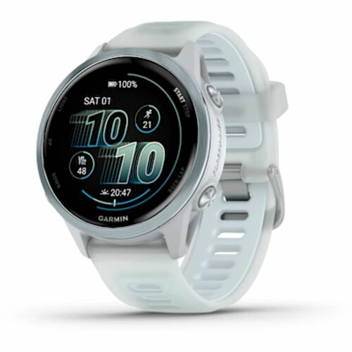 Garmin Forerunner 570 Smart Watch - 42 mm Case Height - Cloud, Blue Body Color - Aluminium Body Material - Speaker, Phone,
