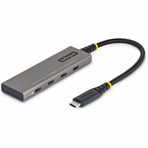 StarTech.com USB Hub - USB 3.2 Gen 2 - 1.25 GB/s - Notebook, Solid State Drive, Workstation - Space Gray - UASP Support - 