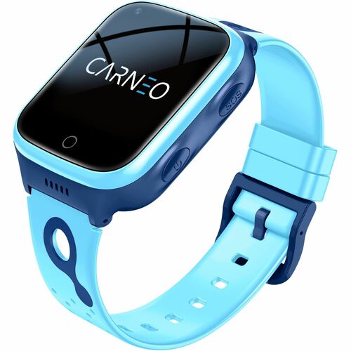 Carneo GuardKid+ 4G Platinum Smart Watch - 47 mm Case Height - 16 mm Case Thickness - 41 mm Case Width - Children - Blue B