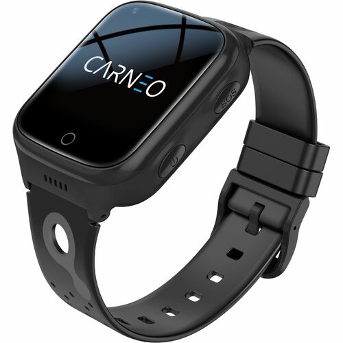 Carneo GuardKid+ 4G Platinum Smart Watch - 47 mm Case Height - 16 mm Case Thickness - 41 mm Case Width - Children - Black 