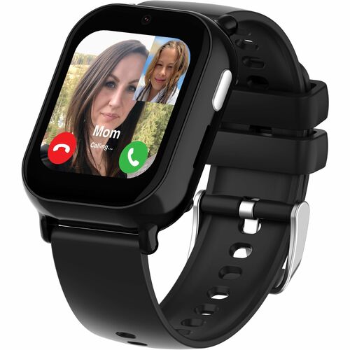 Carneo Smart Watch - 42 mm Case Height - 14 mm Case Thickness - 34 mm Case Width - Children - Black Body Color - Tempered 