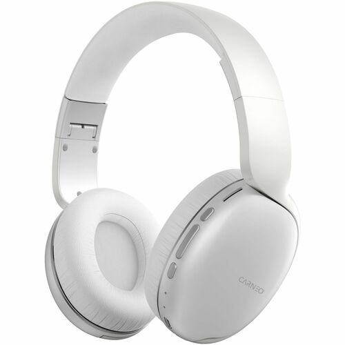 Carneo S10 DJ Wireless Over-the-head Stereo Headset - White - Binaural - Circumaural - 1000 cm - Bluetooth - 20 Hz to 20 k