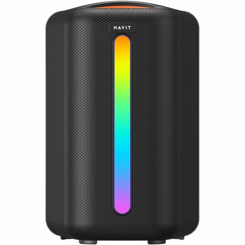 Carneo Vibe Dragon+ Portable Bluetooth Speaker System - Black - 80 Hz to 20 kHz - Battery Rechargeable - USB - 1