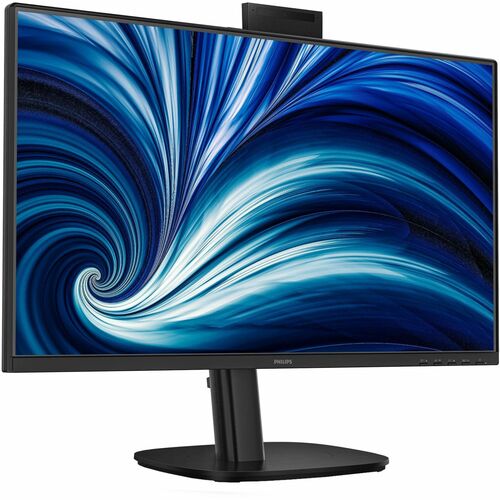 Philips 24B2U3301H 24 Zoll Klasse Webcam Full HD LED-Monitor - 16:9 Format - Schwarz - 60,5 cm (23,8 Zoll) Viewable - IPS-
