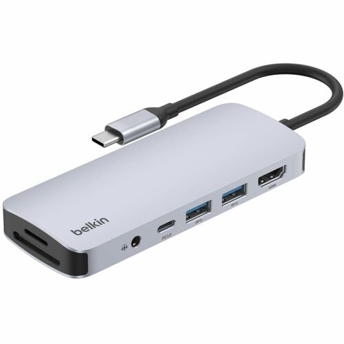 Belkin Connect USB Type C Docking Station for Notebook, Monitor, Tablet, Smartphone, Desktop PC - Charging Capability - Me