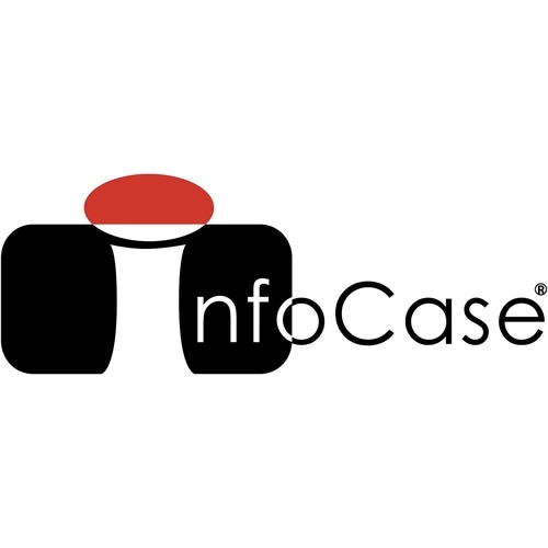 InfoCase Tempered Glass Screen Protector for Zebra - For LCD Tablet - Anti-microbial