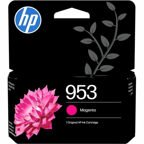 HP 953 Original Standard Yield Inkjet Ink Cartridge - Magenta - 1 Pack - 9 mL - 630 Pages