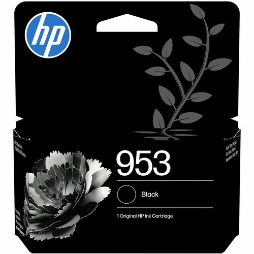 HP 953 Original Standard Yield Inkjet Ink Cartridge - Black - 1 Pack - 20 mL - 900 Pages