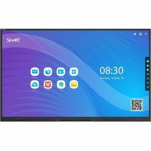 SMART Board GX086-V3 4K UHD LCD Collaboration Display - Überholt - 8 GB DDR4 SDRAM - Infrarot (IrDA) - Touchscreen - 16:9 