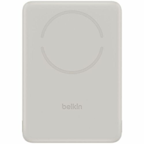 Belkin BoostCharge Stromspeicher - Sand - für Qi2-fähiges Gerät, iPhone, MagSafe-fähiges Gerät, Android-Gerät, Smartphone,