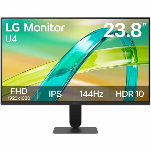 LG 24U411B-B 24" Class Full HD LCD Monitor - 16:9 - 61 cm (24") Viewable - In-plane Switching (IPS) Technology - 1920 x 10