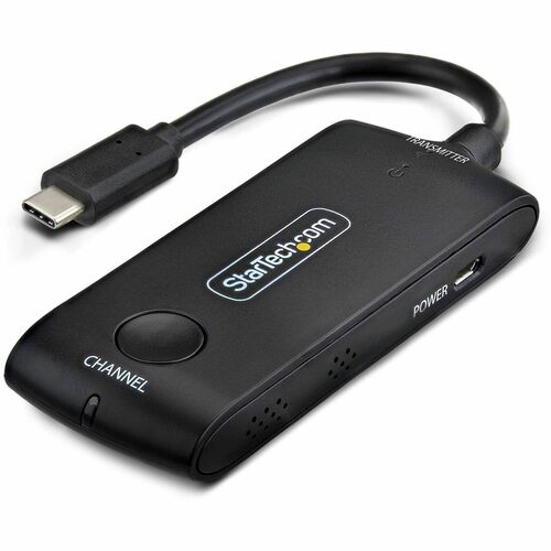 StarTech.com Video Extender Transmitter - Wireless - 1 Output Device - 20.12 m Range - 2 x USB - 3840 x 2160 Video Resolut