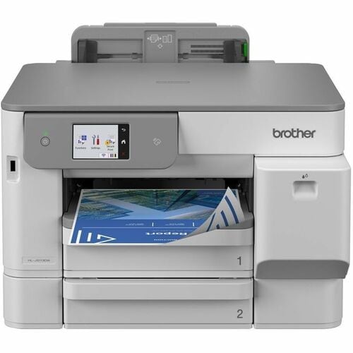 Imprimante jet d'encre Câblé / Sans fil Brother HL-J5113DW - Couleur - 1200 x 4800 dpi - Recto/Verso Automatique - Bac d'A