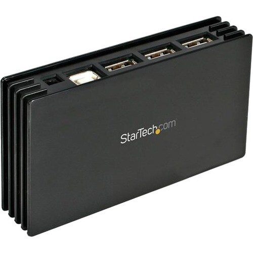 StarTech.com USB Hub - USB - External - Black - 7 Total USB Port(s) - 7 USB 2.0 Port(s) - PC, Mac