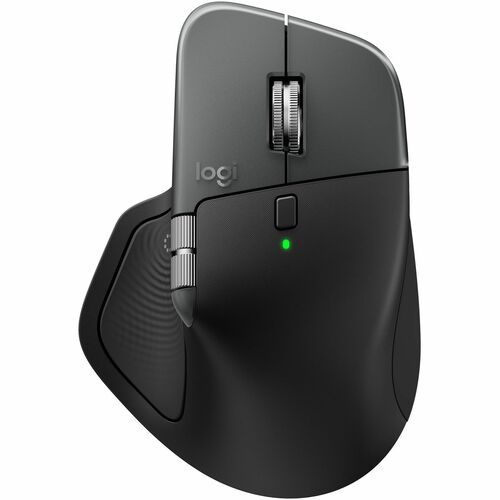Logitech MX Master 4 for Mac 鼠标 - 蓝牙/射频 - C型 USB, A 型 USB - 暗视野 - 8 按钮 - 8 可编程按钮 - 1 件 - PC, Mac - 无线 - 10 m - 2.40 GHz - 