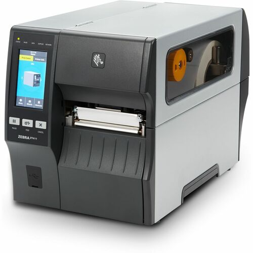 Zebra ZT411 Industrial, Manufacturing, Transportation & Logistic, Laboratory Thermal Transfer Printer - Monochrome - Label