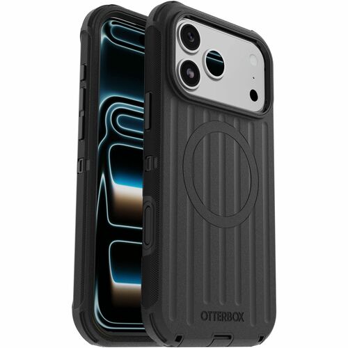 OtterBox Defender Series Pro Case for Apple iPhone 18 Pro Max Smartphone - Texture Grip - Black - Bump Resistant, Drop Res