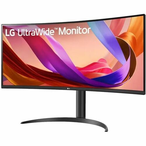 Monitor LCD LG 34BQ65VA-B 863,6 mm (34") Classe UW-QHD Schermo curvo - 21:9 - 86,4 cm (34") Viewable - Vertical Alignment 