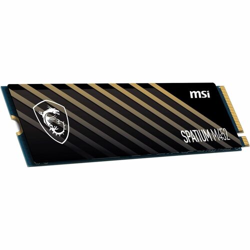 MSI SPATIUM M452 500 GB Solid State Drive - M.2 2280 Internal - PCI Express NVMe (PCI Express NVMe 4.0 x4) - Desktop PC, N